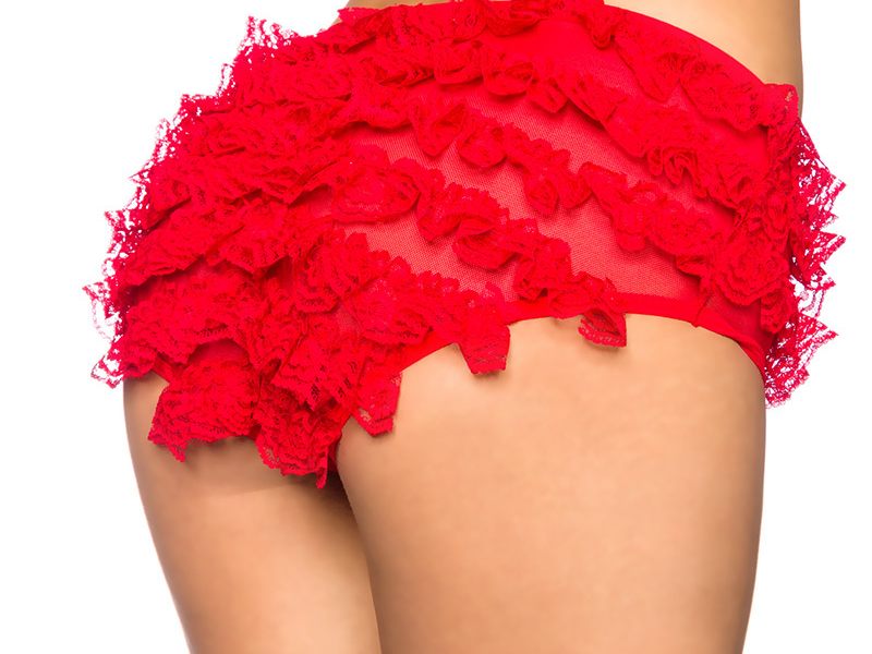 Burlesque panty rood